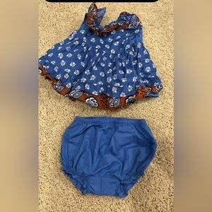 Janie and jack set 6-12 EUC